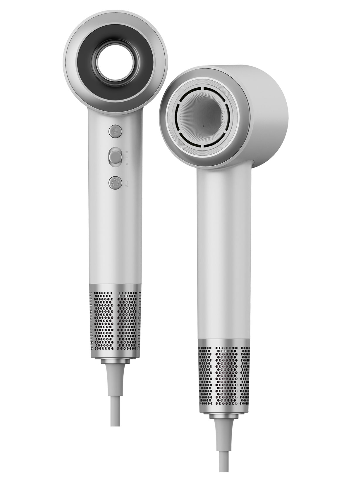 High-Speed Hair Dryer with 110,000 RPM Brushless Motor, 200M Plasma Ions, Smart Touch Sensor Grip & Intelligent Temp Control