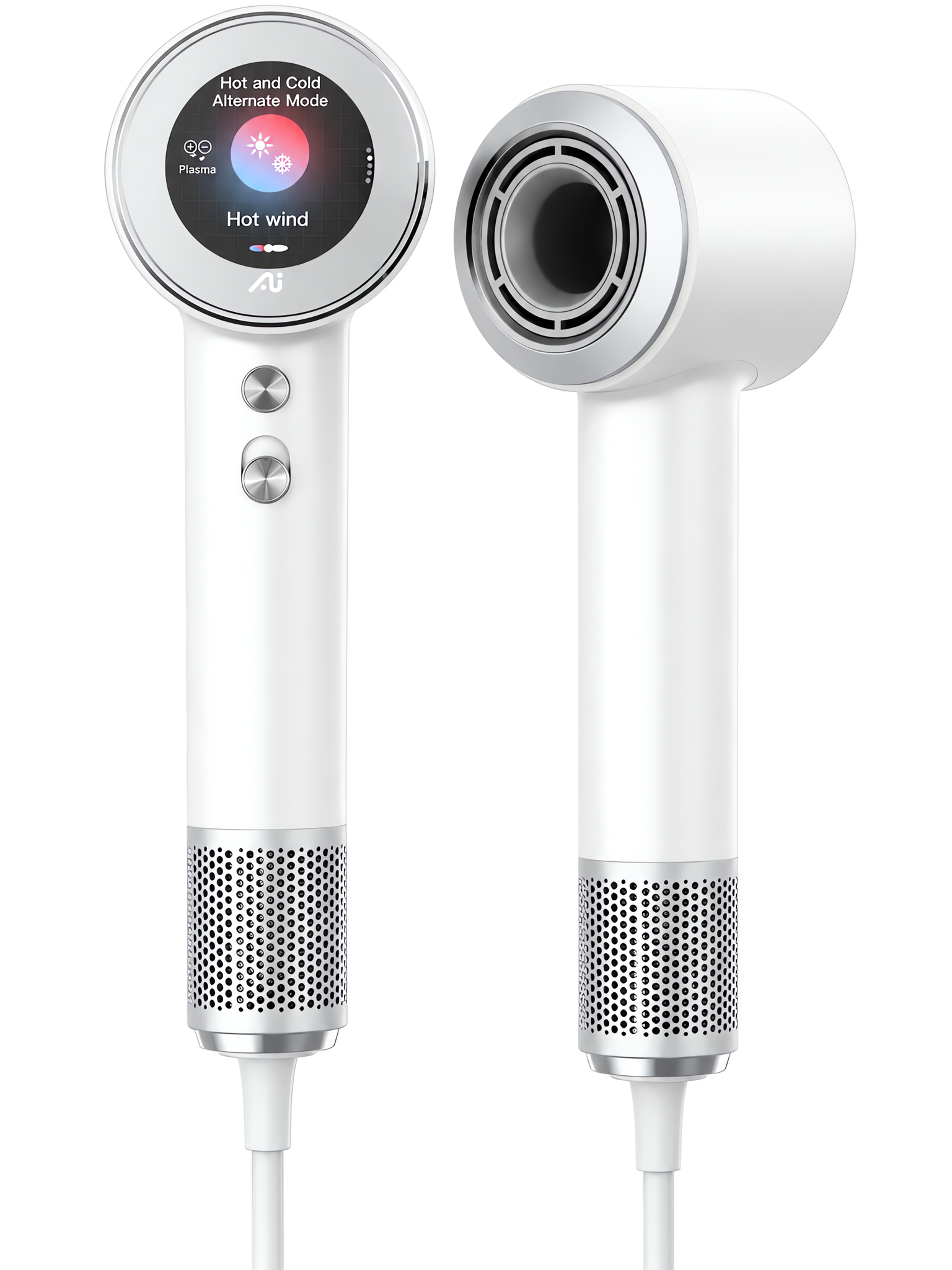 MY87PRO MAX High-Speed Hair Dryer with 1.8" LCD Touch Screen, 110,000 RPM Brushless Motor, AI Smart Temp Control & 1B Plasma Hair Care (1600W) &nbsp; 