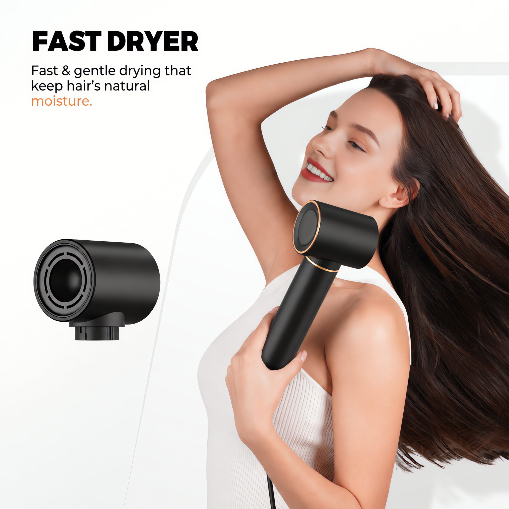 5-in-1 Professional Air Styler & Hair Dryer Set - Multi-Functional Auto-Wrap Curler, Straightener & Volumizer with Coanda Technology - Negative Ion & Heat Control image 3