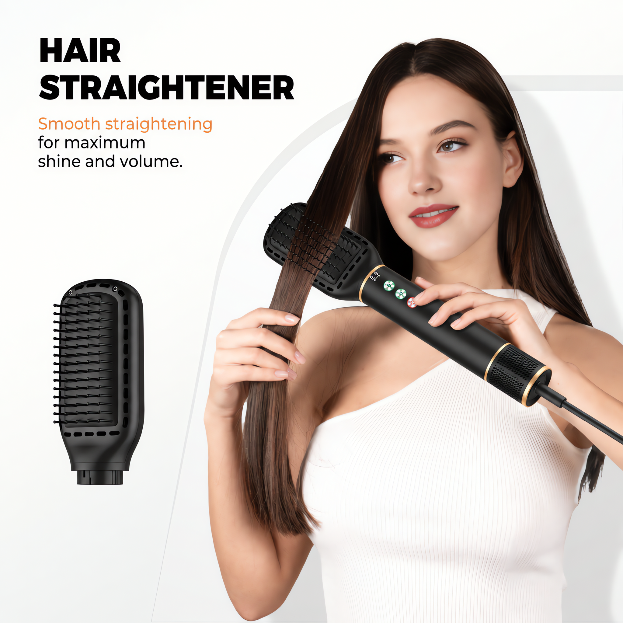 5-in-1 Professional Air Styler & Hair Dryer Set - Multi-Functional Auto-Wrap Curler, Straightener & Volumizer with Coanda Technology - Negative Ion & Heat Control image 11